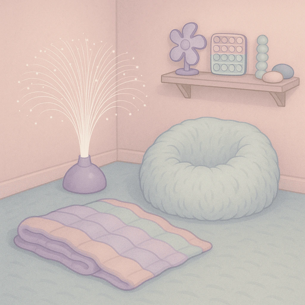example of a sensory room for autistic people